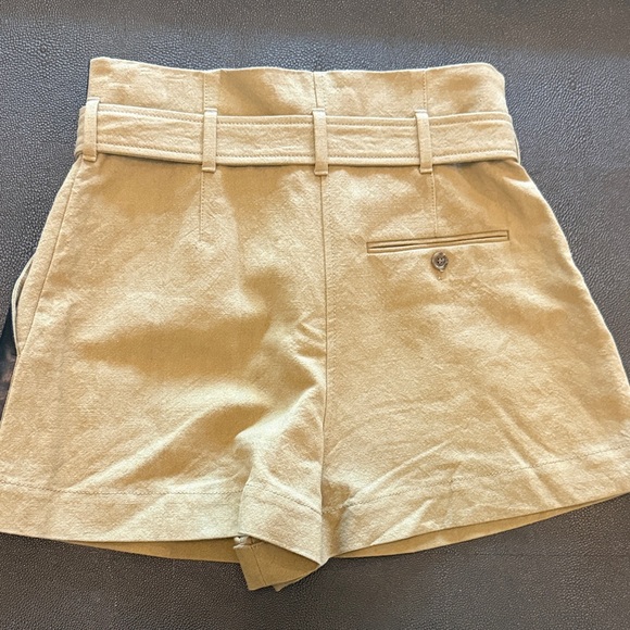 Maison Margiela Two-toned Pelle Leather High waist Shorts Worn on TV Friends 40 - Picture 5 of 12